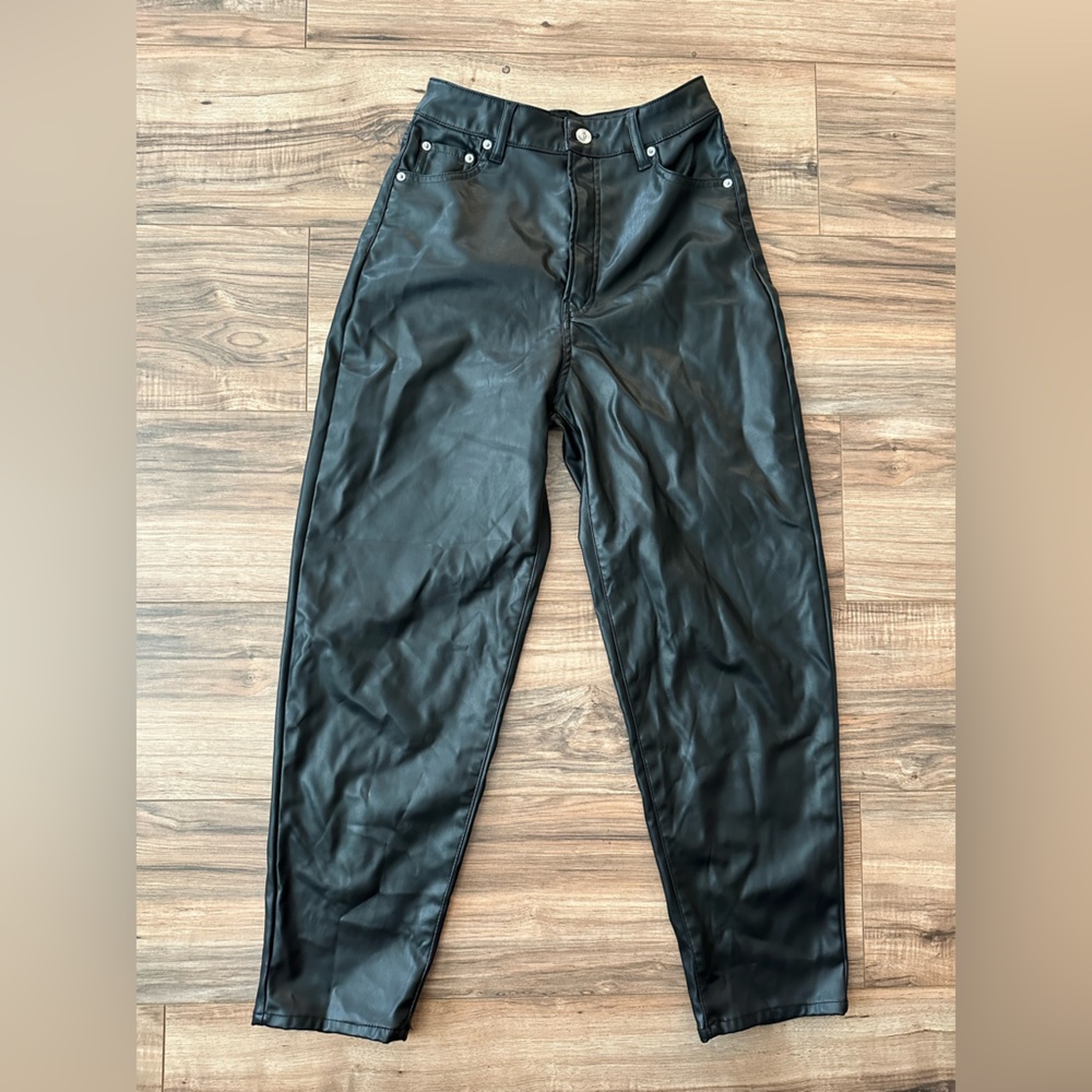 Leather Pants (h&m)